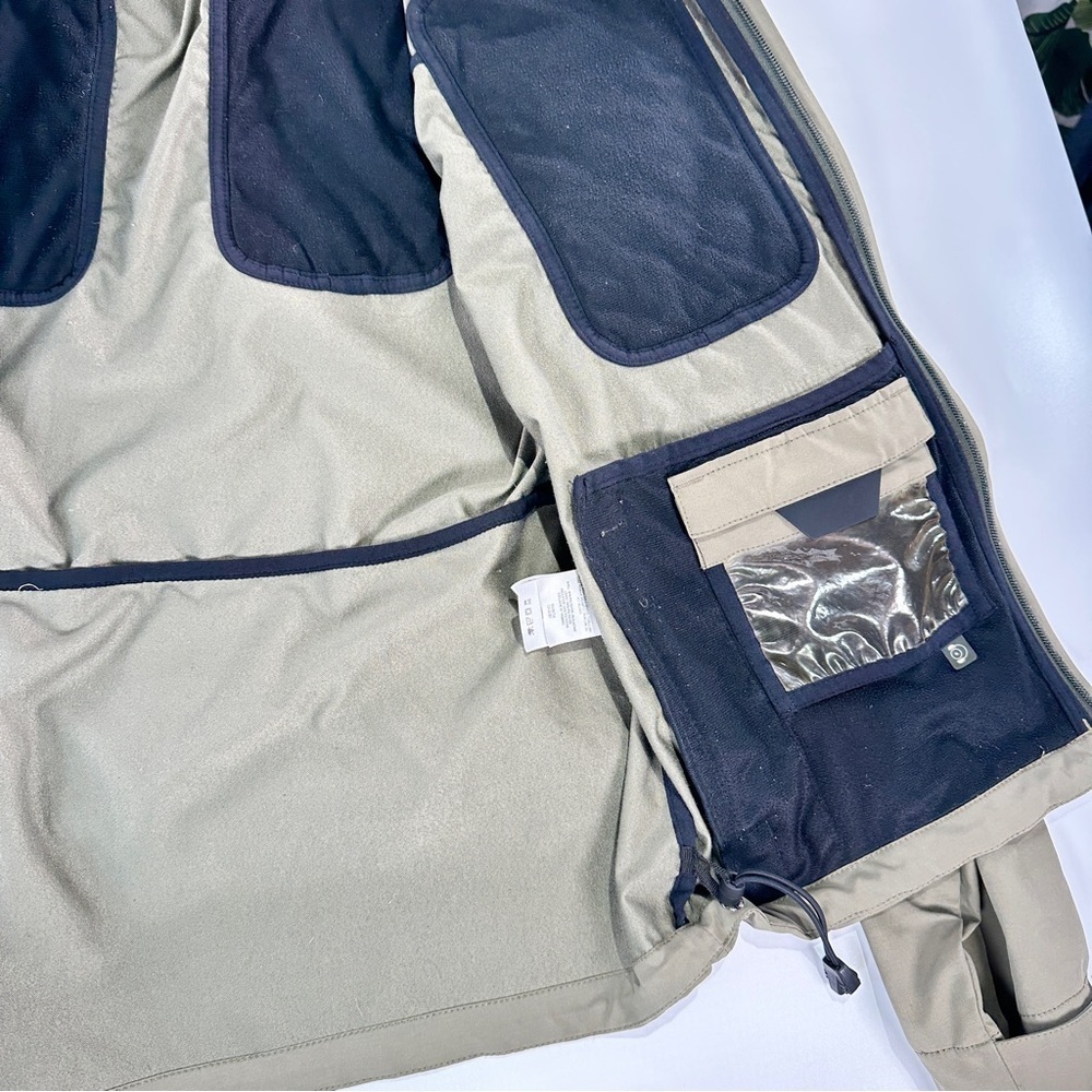Columbia Winter Snow Jacket Insulated Utility Green Mens Small - Picture 9 of 15
